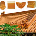 Popular Colours Chinese Temple Roofing Clay Troditional China Royal Roof Tile